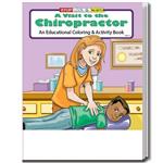 SC0414B A Visit To The Chiropractor Coloring and Activity Book Blank No Imprint